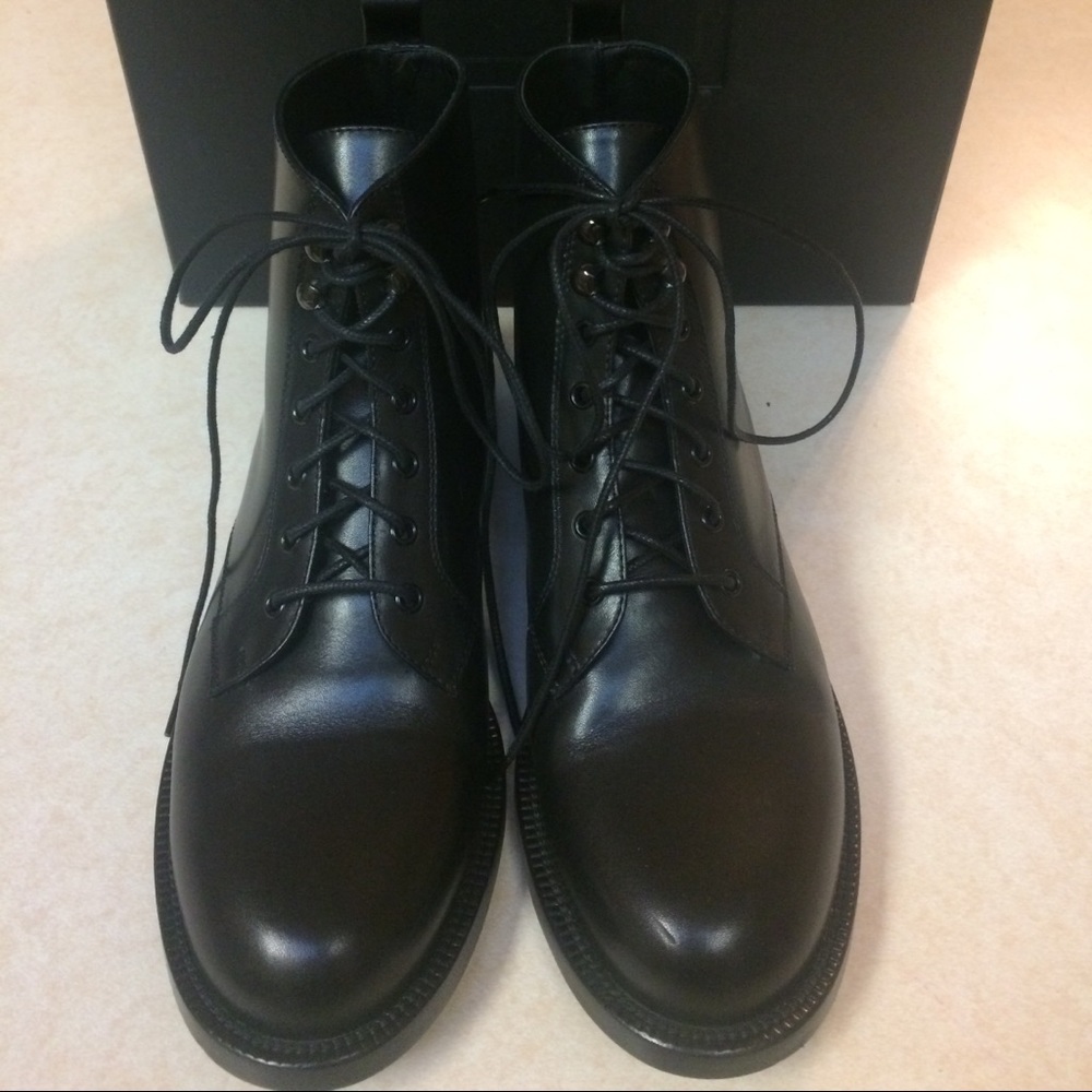 Saint Laurent black boots